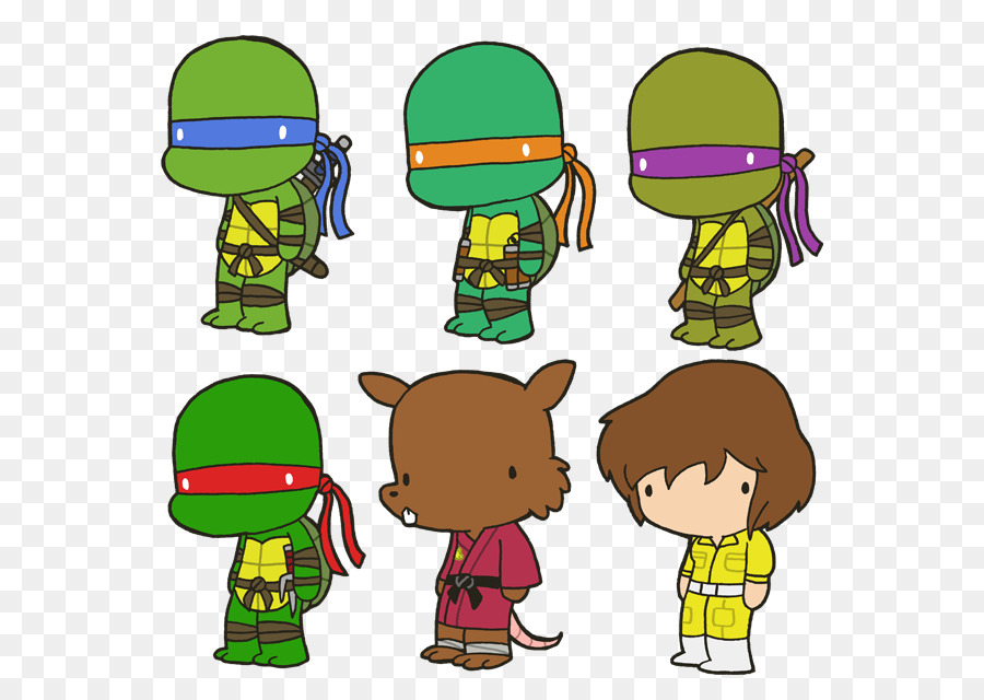 Personajes De Dibujos Animados，Tortugas PNG