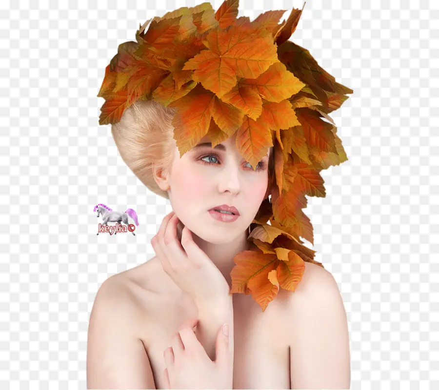 Otoño，Mujer PNG