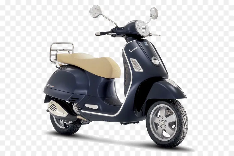 Vespa Azul，Moto PNG