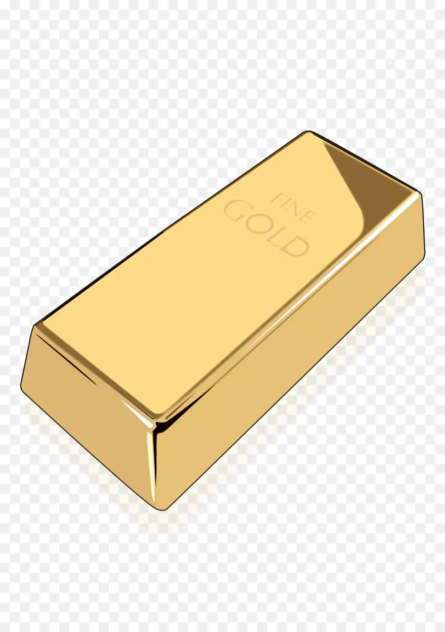 Barra De Oro，Metal Precioso PNG