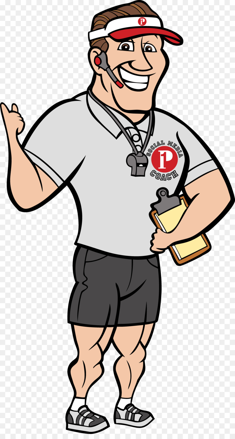 Entrenador De Dibujos Animados，Dibujos Animados PNG