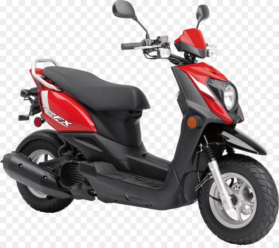 Scooter Rojo Y Negro，Moto PNG