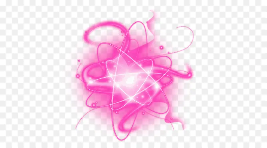 Explosión De Energía Rosa，Brillo PNG