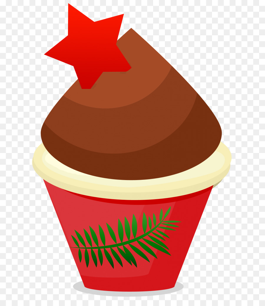 Cupcake，Pastel De Navidad PNG