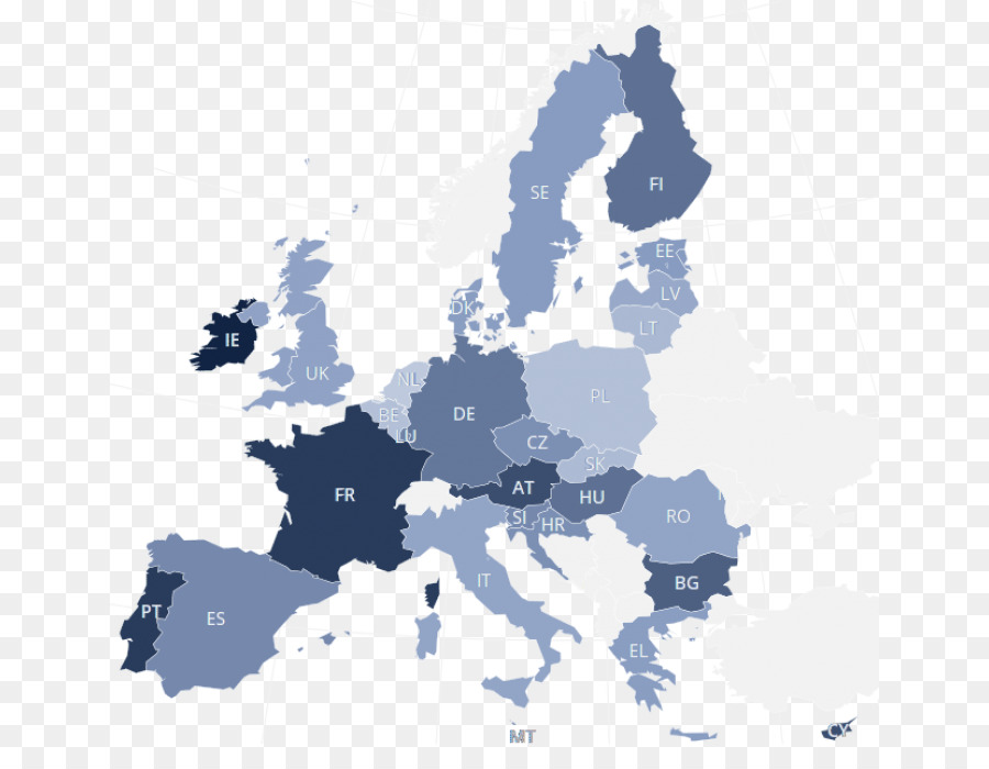 Mapa De Europa，Países PNG