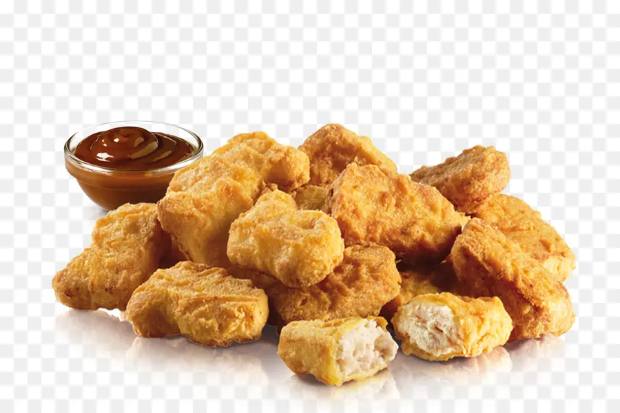 Nuggets De Pollo，Frito PNG