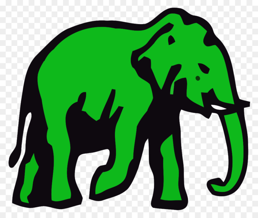 Elefante Verde，Trompa PNG