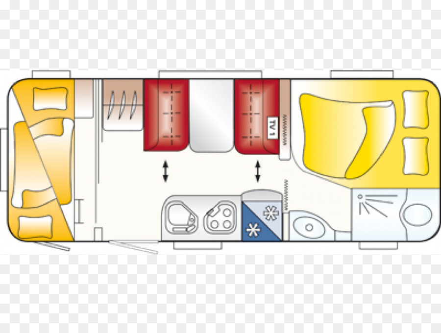 Diseño De La Caravana，Interior PNG