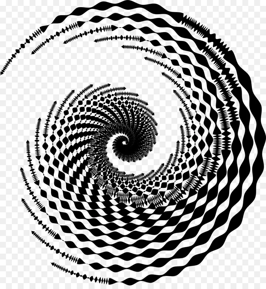 Patrón Espiral，Ilusión óptica PNG