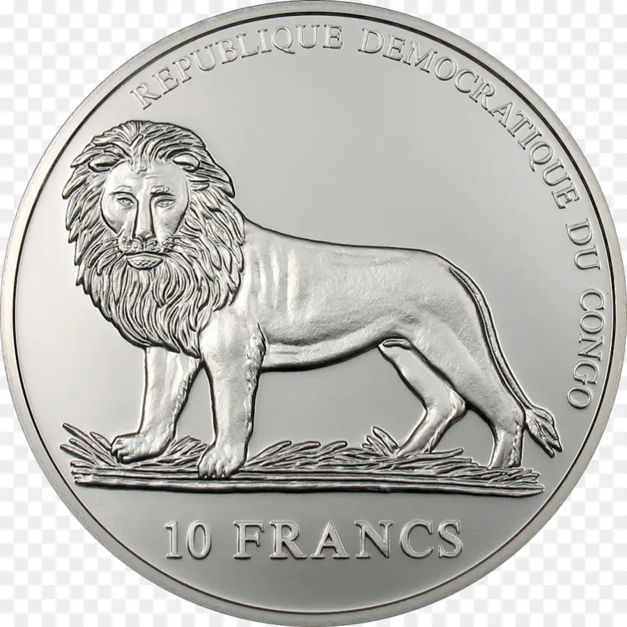 Moneda De Plata，León PNG