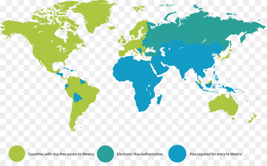 Mapa Del Mundo，Países PNG