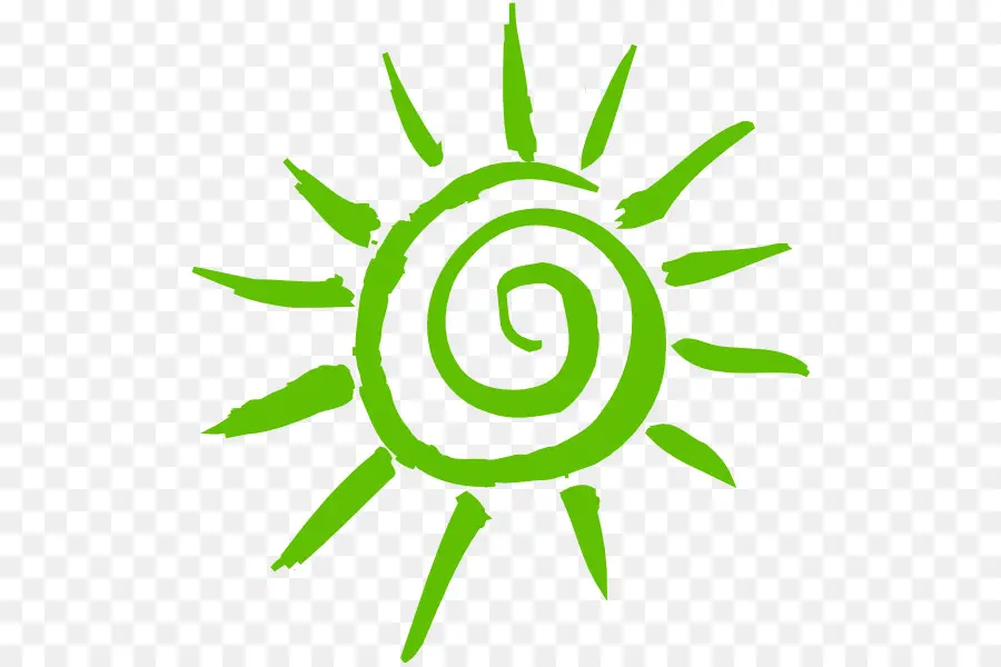 Sol Espiral Naranja，Sol PNG