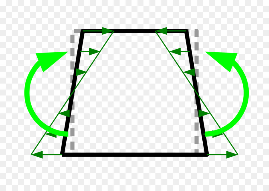 Trapezoide，Flechas PNG