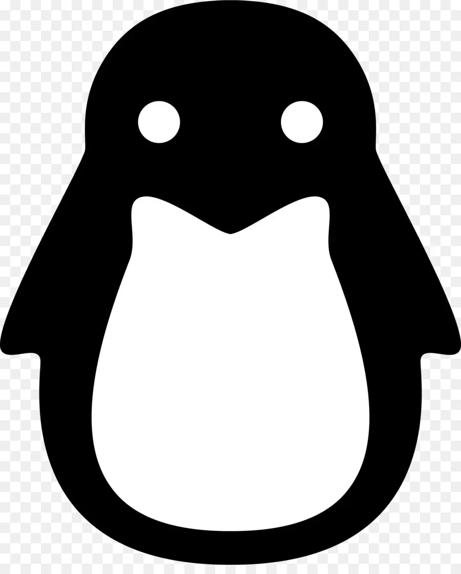 Pingüino，En Blanco Y Negro PNG