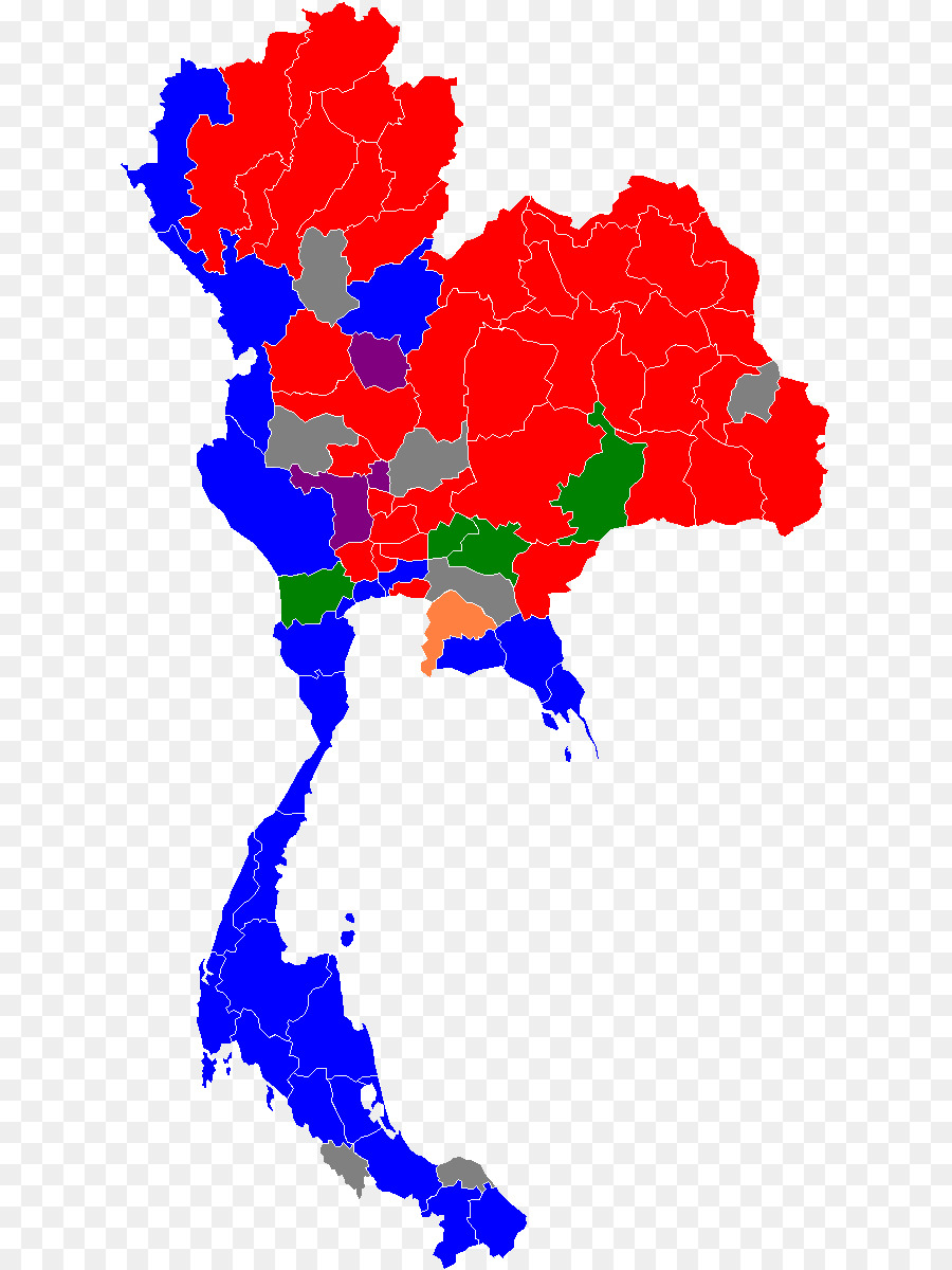 Tailandia，Mapa Del Vector PNG