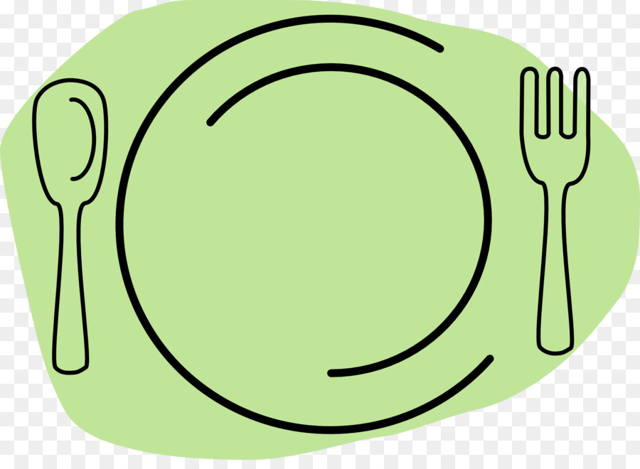 Plato Y Cubiertos，Tenedor PNG