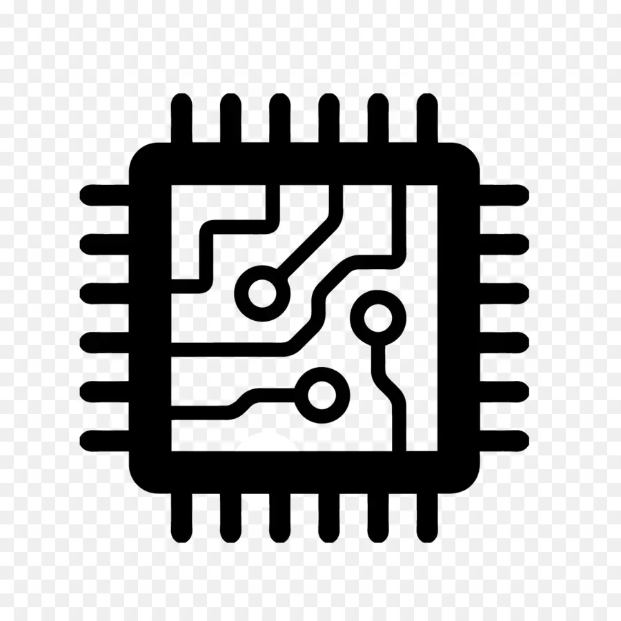 Los Circuitos Integrados Chips，Unidad Central De Procesamiento PNG