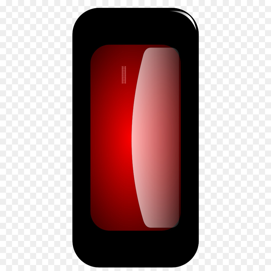 Teléfono Inteligente，Rojo PNG