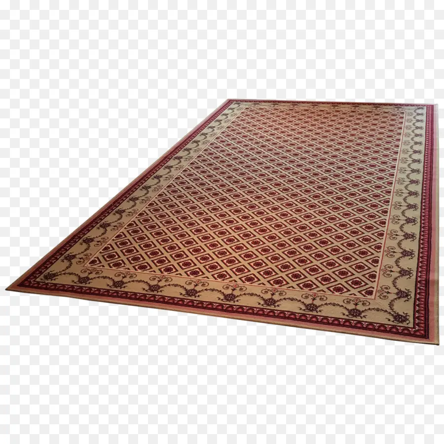 Alfombra Roja Y Beige，Alfombra PNG