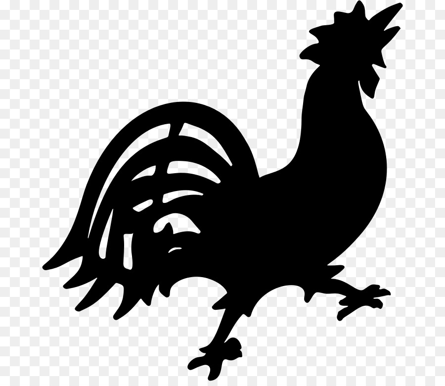 Gallo，Silueta PNG