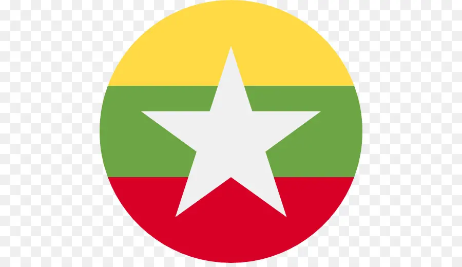 Bandera De Myanmar，Birmania PNG