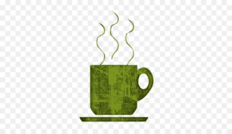 Taza De Café Verde，Bebida Caliente PNG