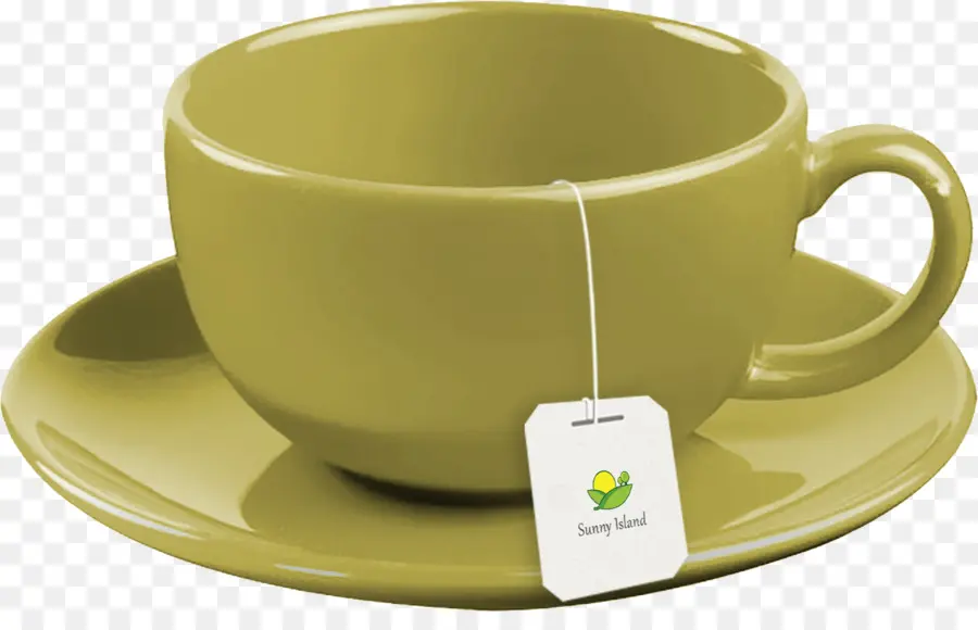 Taza De Té Verde，Beber PNG