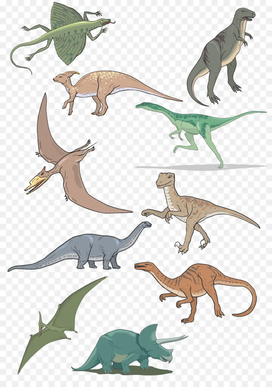 Dinosaurios，Prehistórico PNG