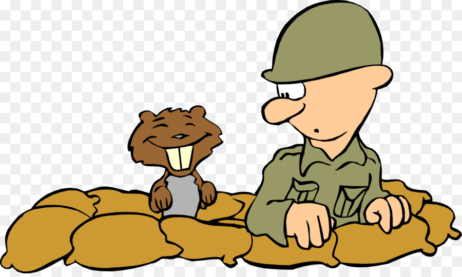 Soldado Y Marmota，Militar PNG