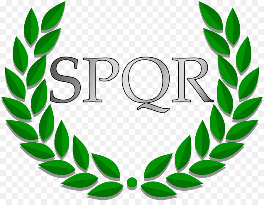 Corona De Laurel Spqr，Romano PNG