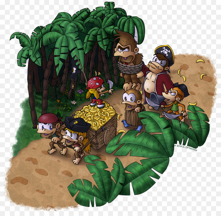 Kremling，Donkey Kong Country 2 Diddy S Kong Quest PNG