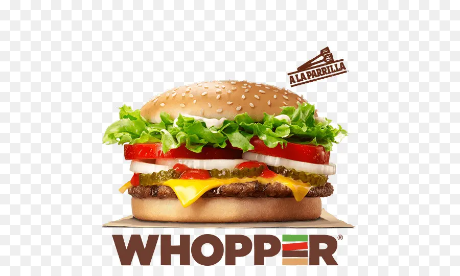 Whopper，Hamburguesa PNG