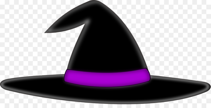 Sombrero De Bruja Negro，Víspera De Todos Los Santos PNG