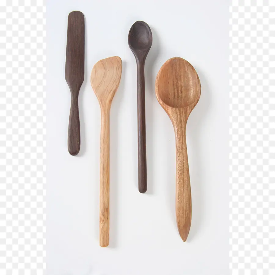 Utensilios De Madera，Cucharas PNG