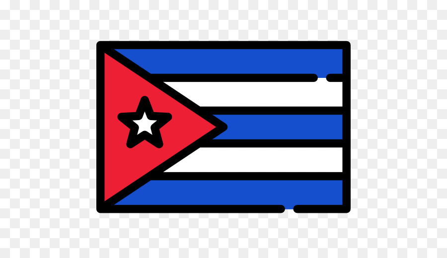 Bandera Cubana，Triángulo Rojo PNG