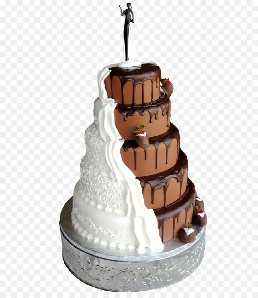 Pastel De Bodas，Chocolate PNG