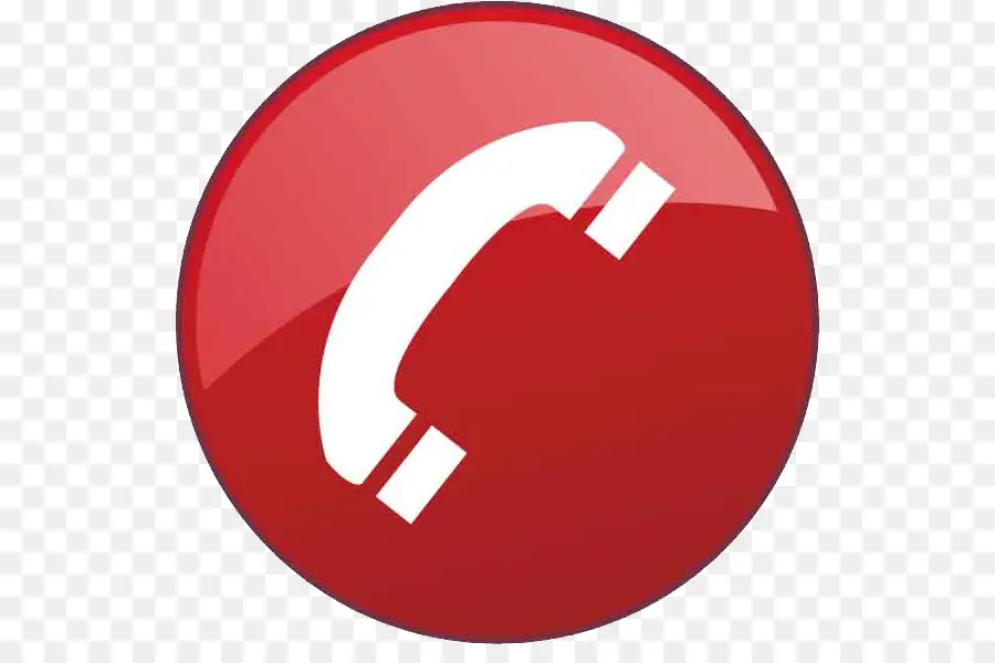 Icono De Teléfono Rojo，Teléfono PNG