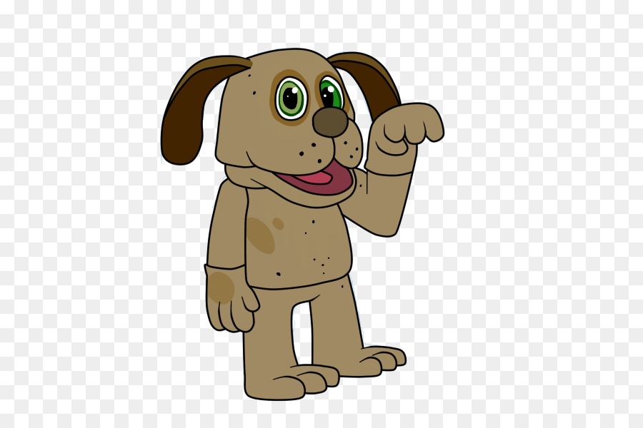 Perro Marrón De Dibujos Animados，Lindo PNG