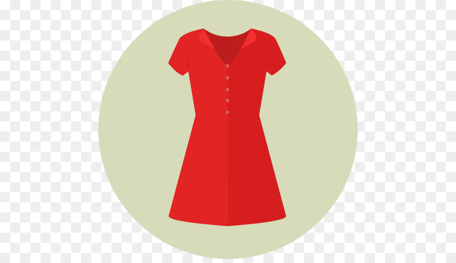 Vestido Rojo，Moda PNG