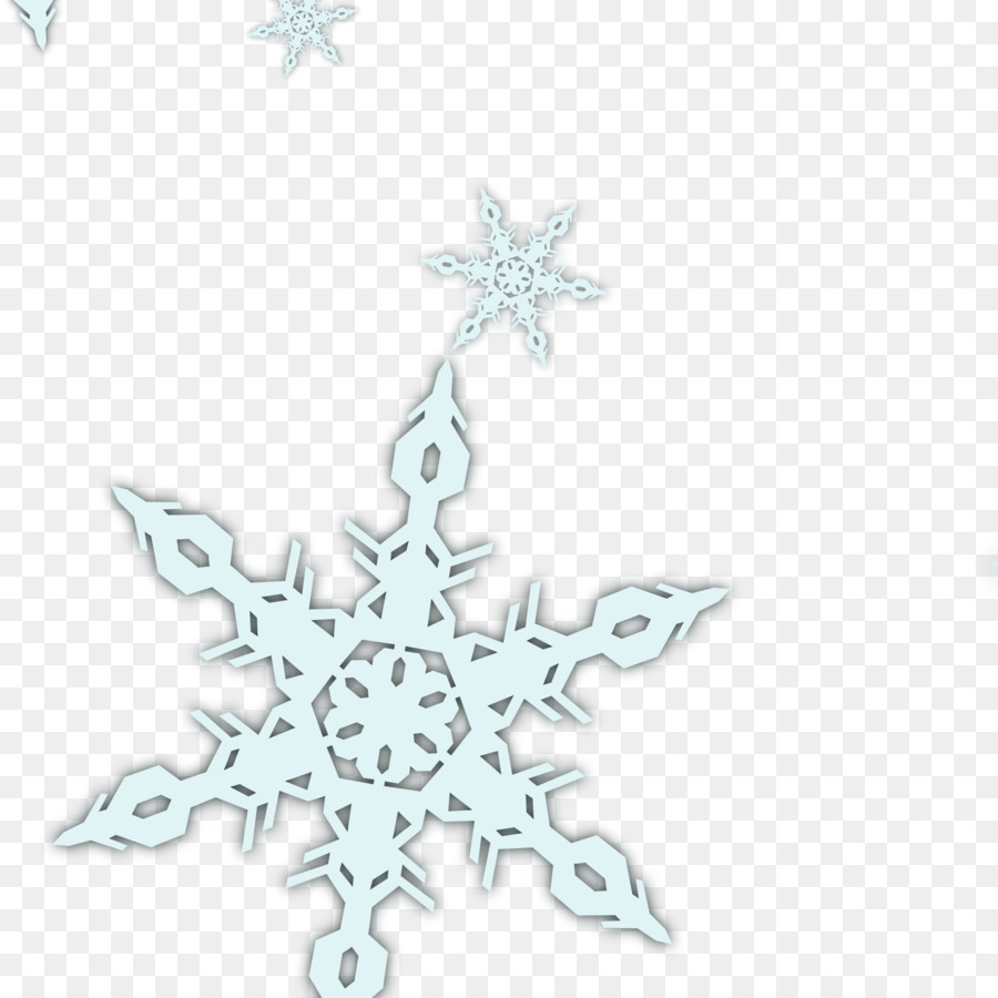 Copo De Nieve，Decoración Navideña PNG