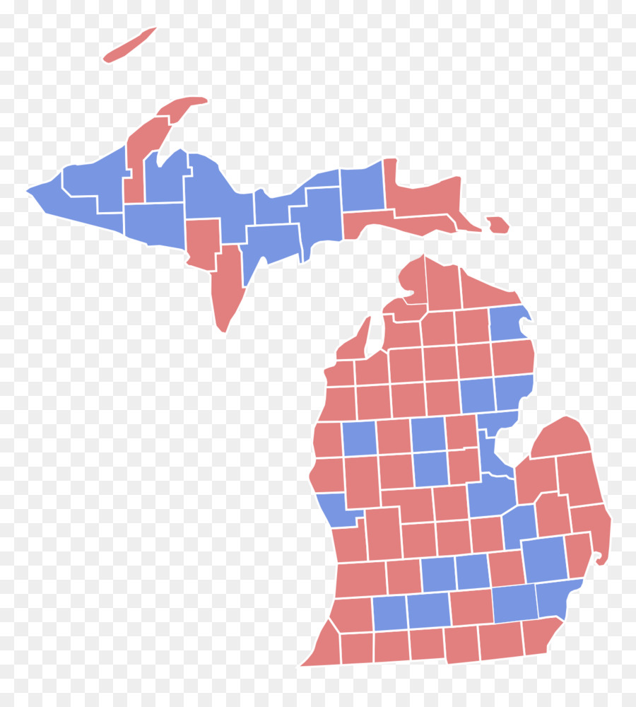 Michigan，Nos Elecciones Presidenciales De 2016 PNG