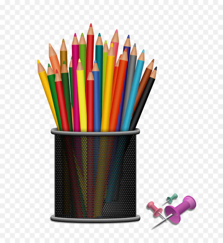 Lápices De Colores，Dibujo PNG