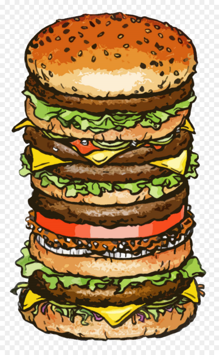 Hamburguesa，Hamburguesa Con Queso PNG