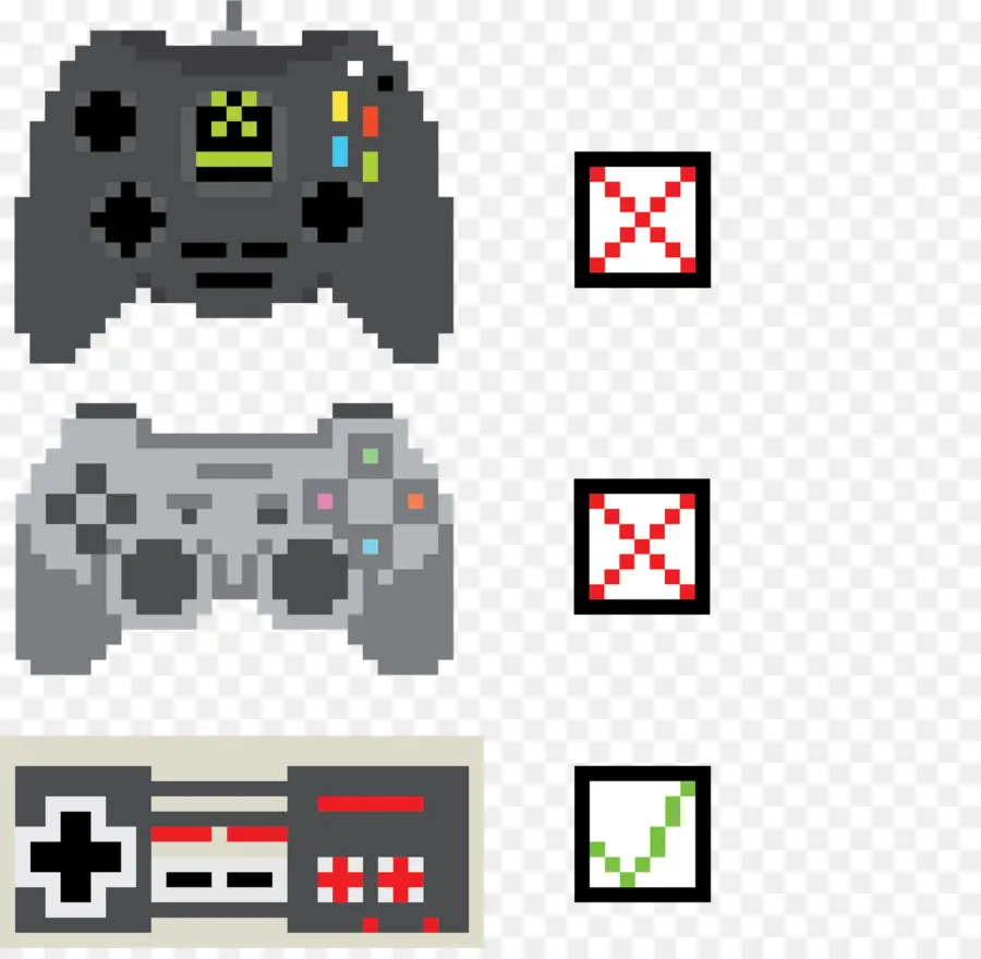 Controladores De Juego，Retro PNG