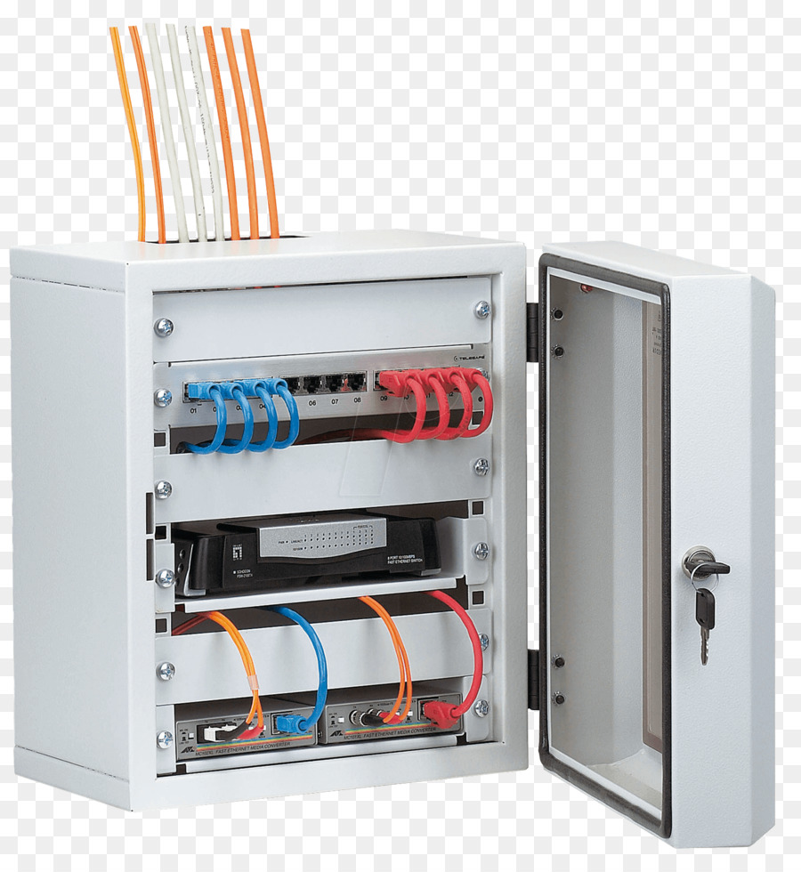 Gabinete De Red，Cables PNG