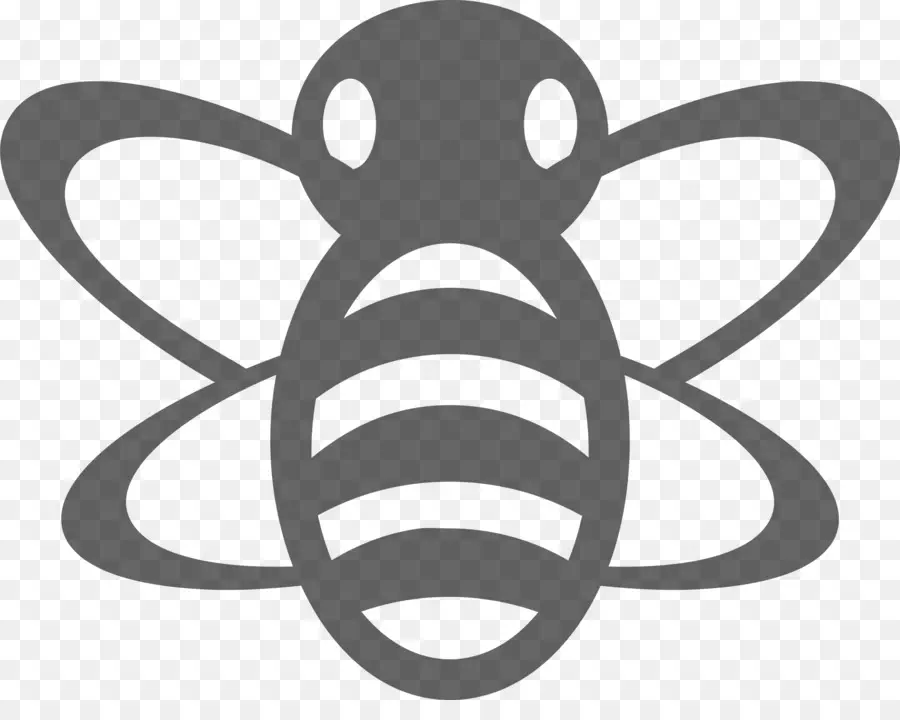 Icono De Abeja，Insecto PNG