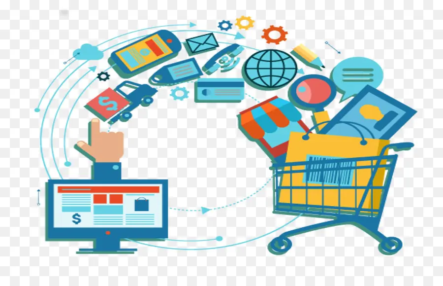 Desarrollo Web，Ecommerce PNG