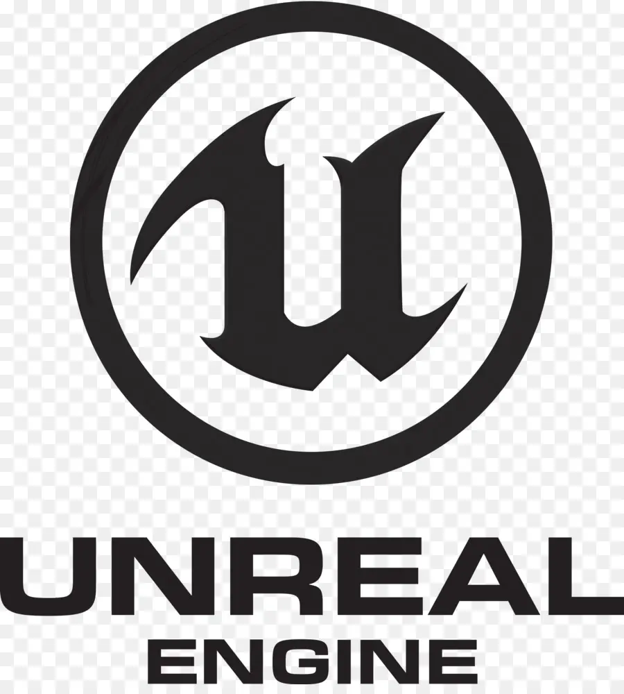 Logotipo De Motor Irreal，Juego PNG