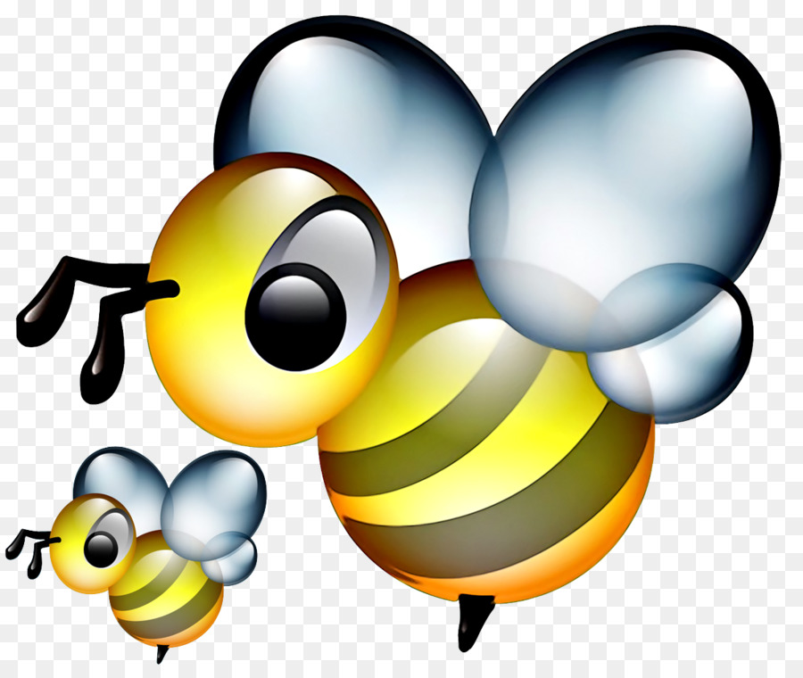 Abeja，Flor PNG