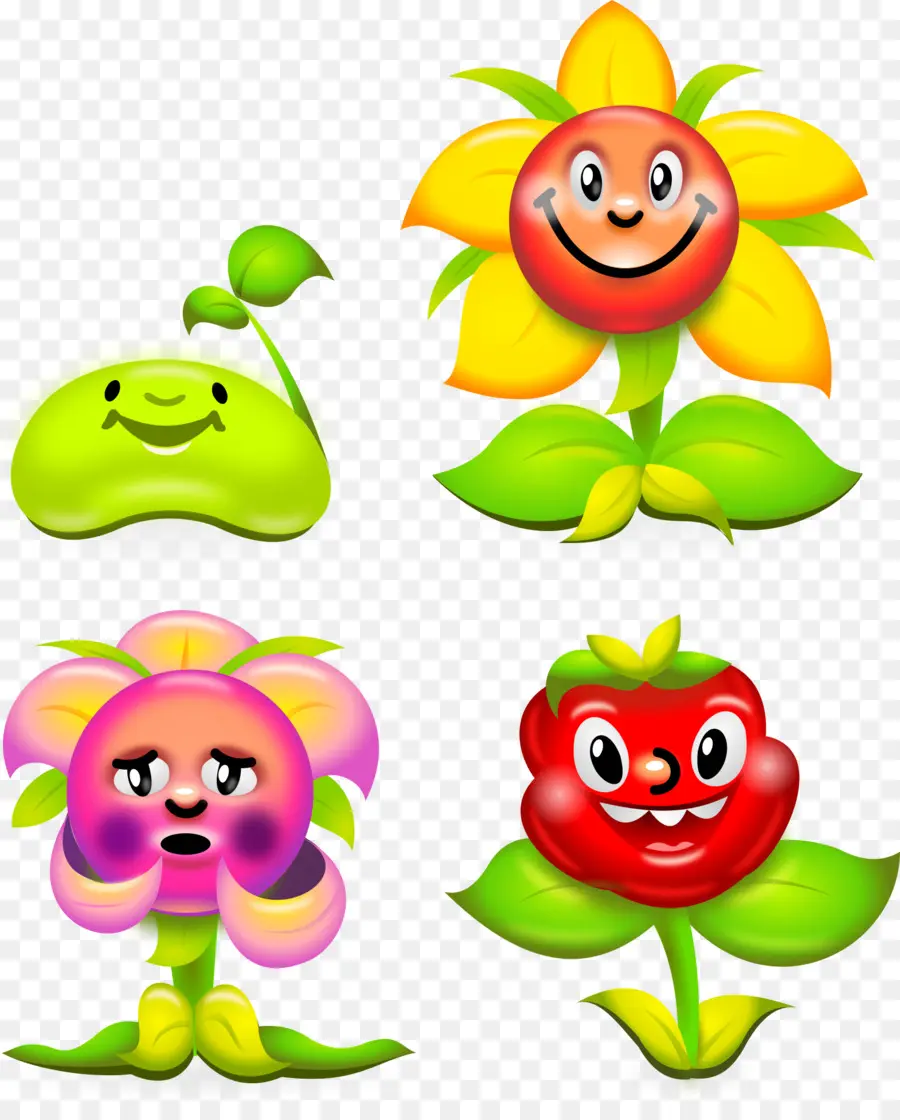 Lindas Flores，Sonriente PNG